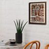 Tribal waghoba Tiger pray painting with table
