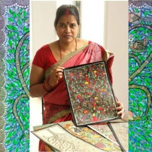 Ambika Devi - Madhubani Paintings | HasthCraft - HasthCraft