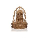 Golden Ma Laxmi Carving