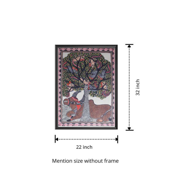 Mention size without frame