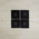 Tarkashi Round Coasters