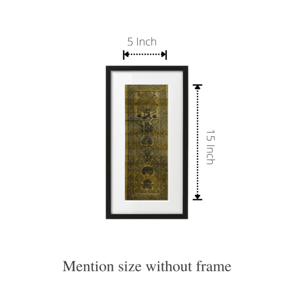 Mention size without frame