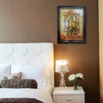 Ganpati Painting in bedroom