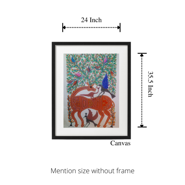 Mention size without frame