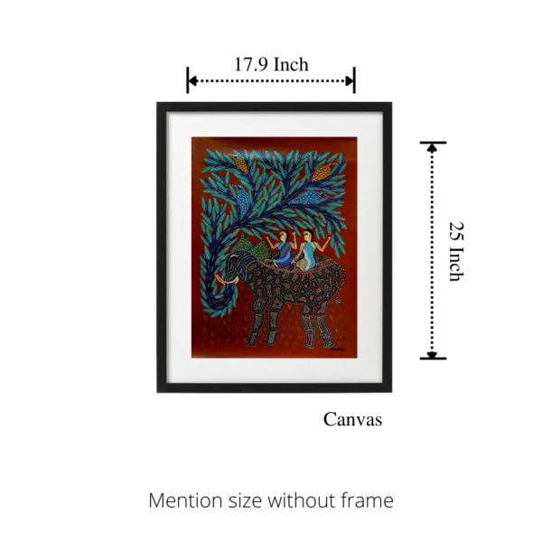 Mention size without frame