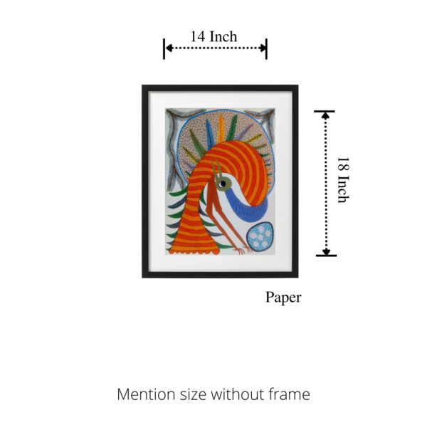 Mention size without frame